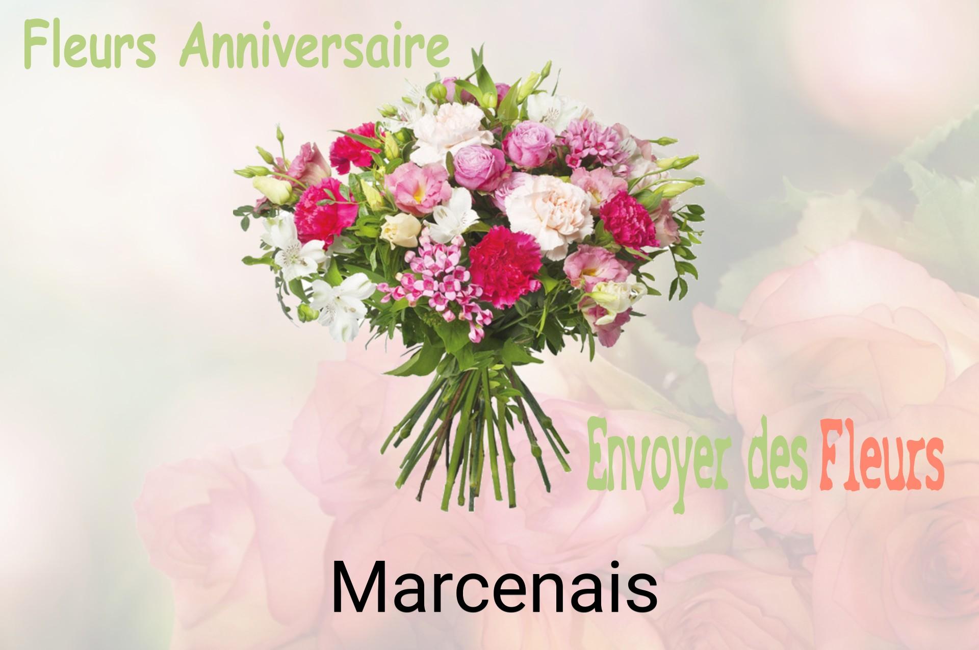 Bouquet de fleurs d’anniversaire livré à Marcenais