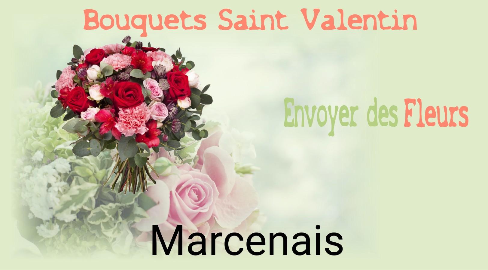 Roses de Saint-Valentin livrées à Marcenais